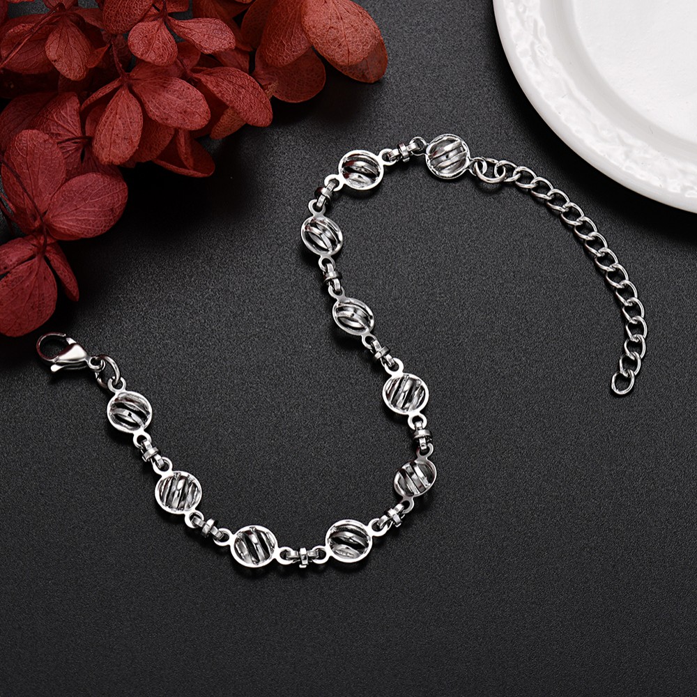 Streetwear Brand Jewelry - Popularne Marki Puste Bransoletki Łańcuszkowe ze
