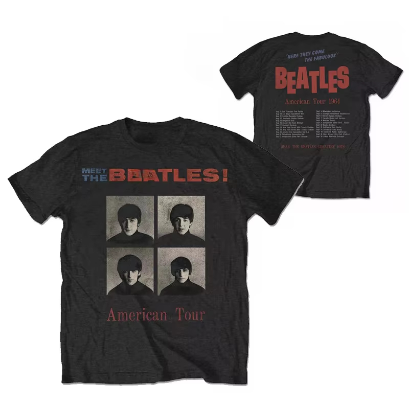 Streetwear Brand Popular - Koszulka Ins 1964 The Beatles Lennon